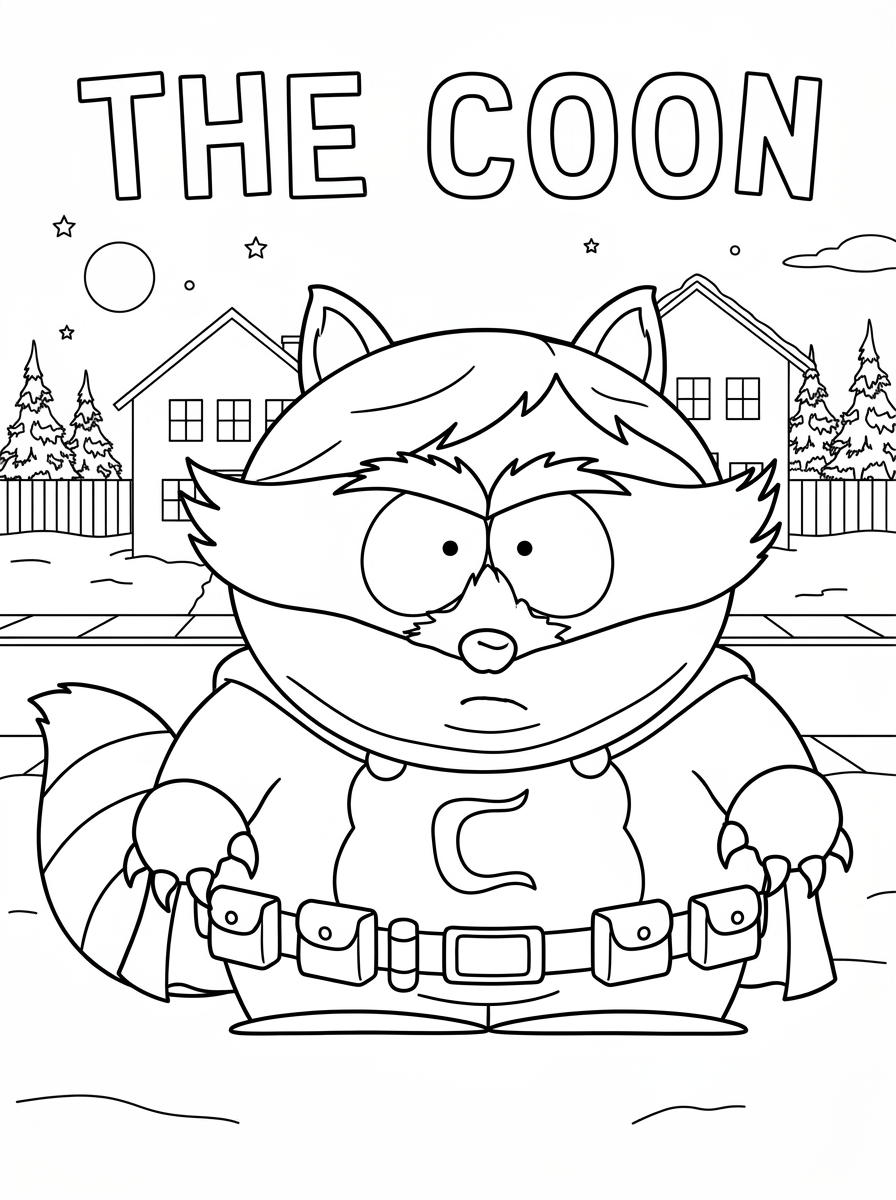 South Park da colorare bambini